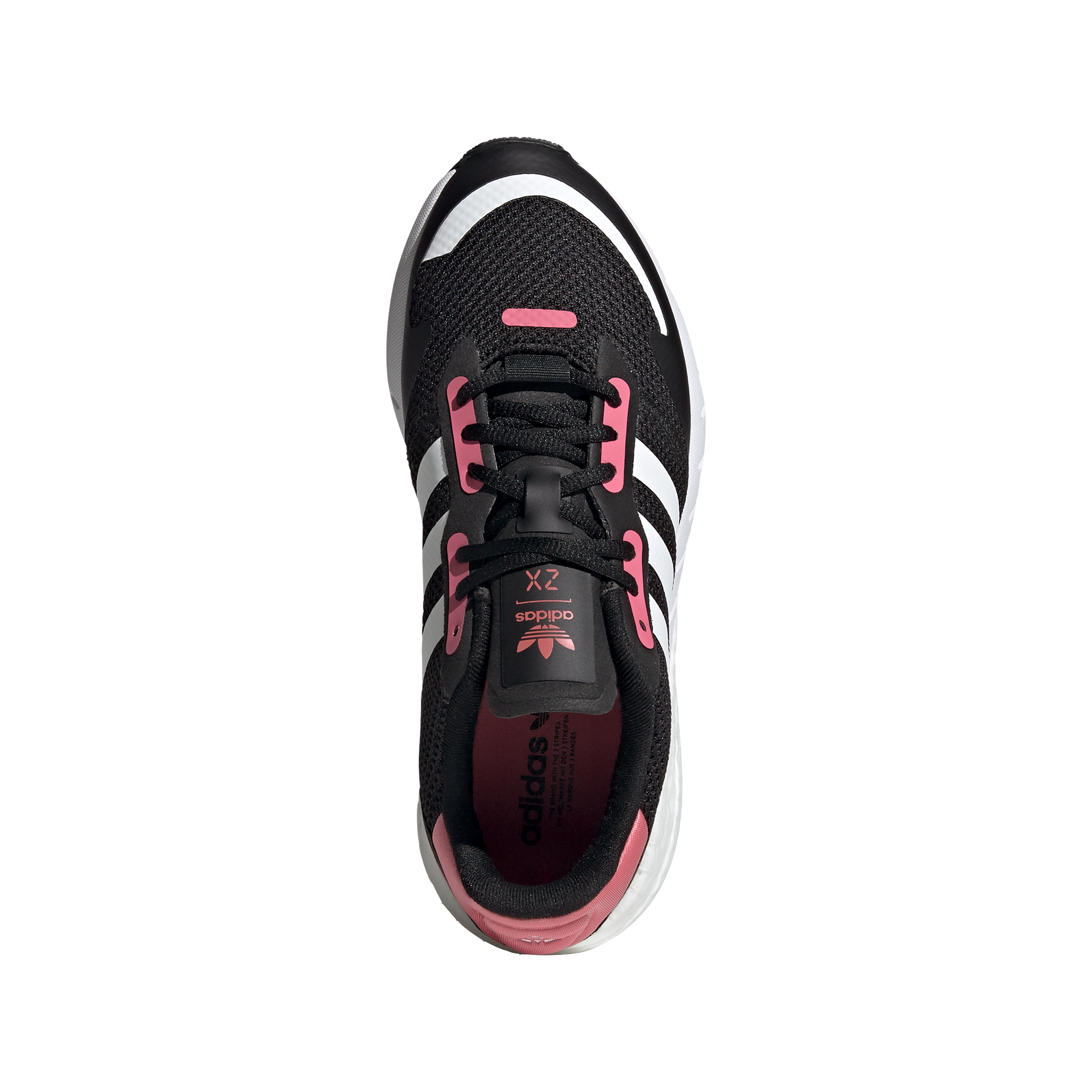 Adidas - Women's ZX 1K Boost Black/Pink Shoes FX6872