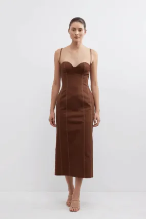 Aldo Midi Dress Fudge