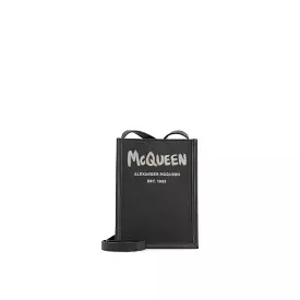 Alexander Mcqueen - Borsa messenger con logo