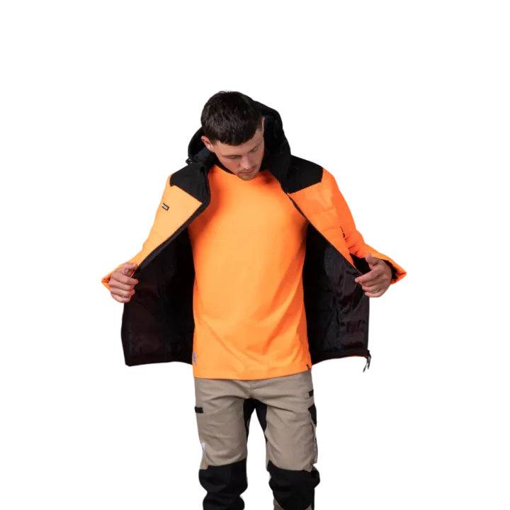 Anthem Performance Puffer Jacket Orange