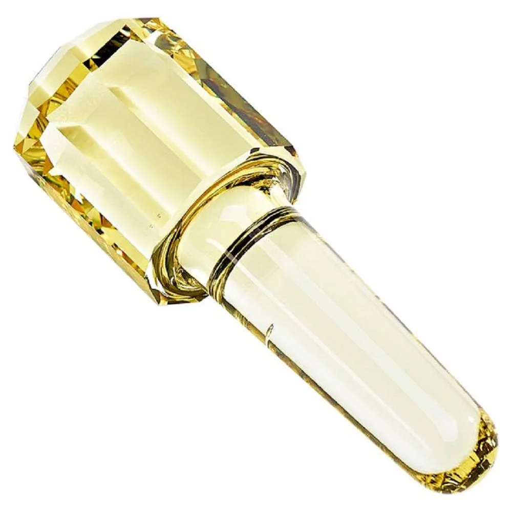 ATELIER SWAROVSKI By Aldo Baker Facet Bottle Stopper, Yellow-5396272