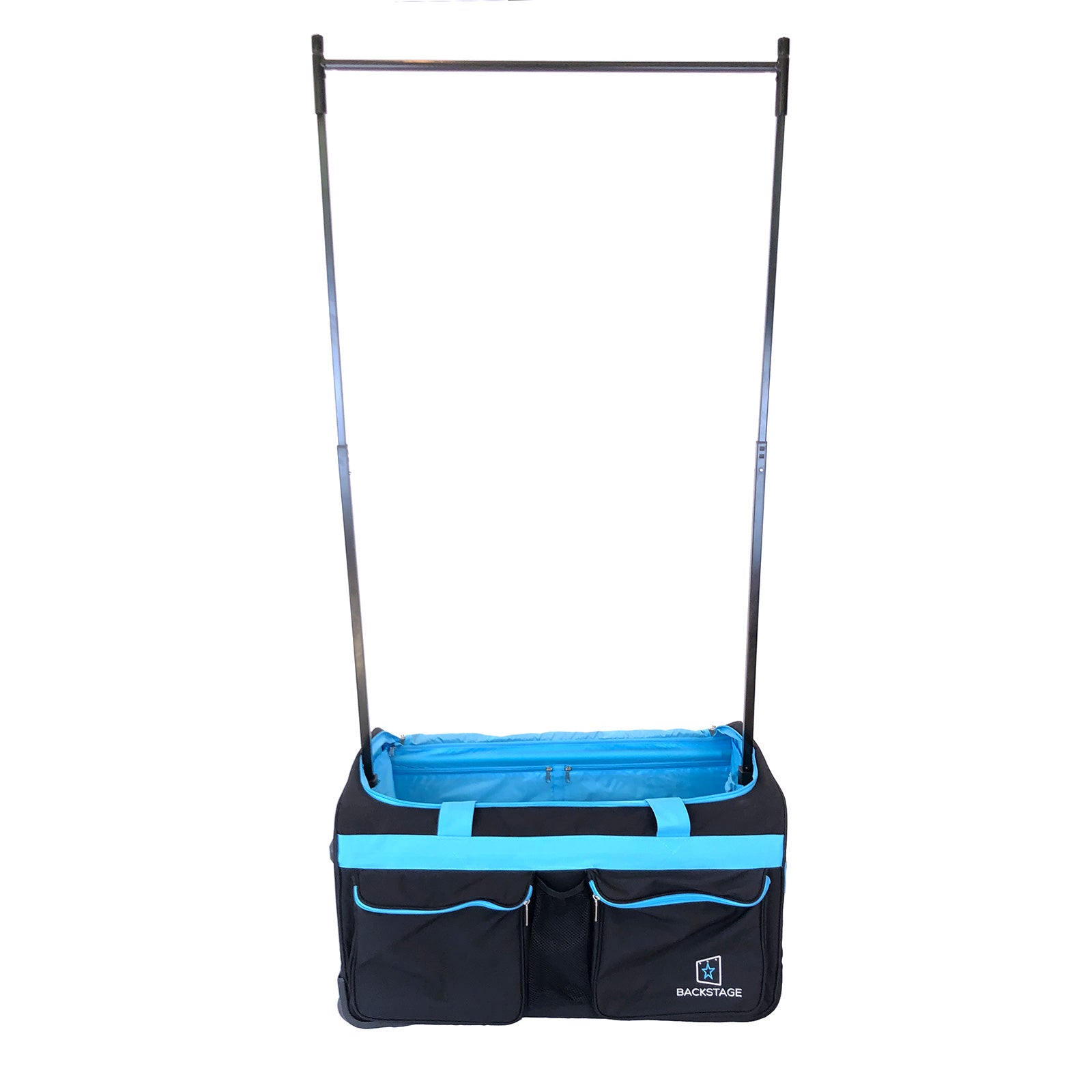 Backstage TravelRack Black/Turquoise Performance Bag - Large