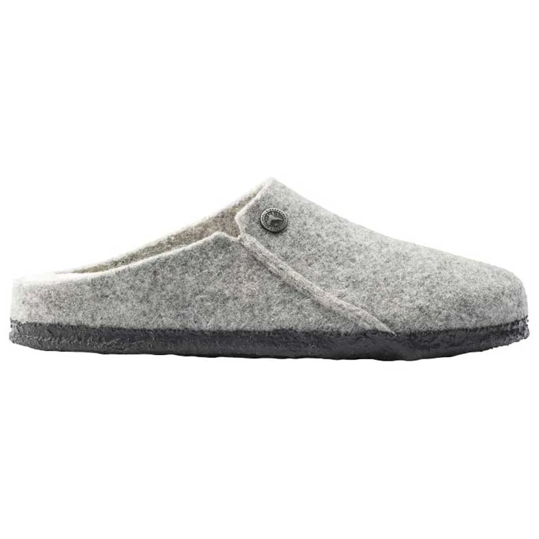 Birkenstock Zermatt Wool Felt Shearling Slipper Light Grey (Women's)