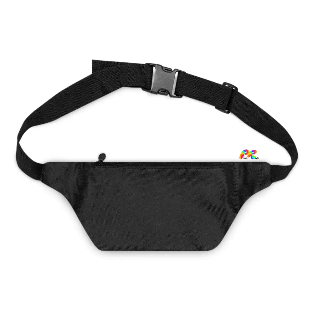 Black Skull Fanny Pack