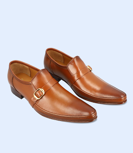 BM3961-TAN-Men Formal Slip-on's