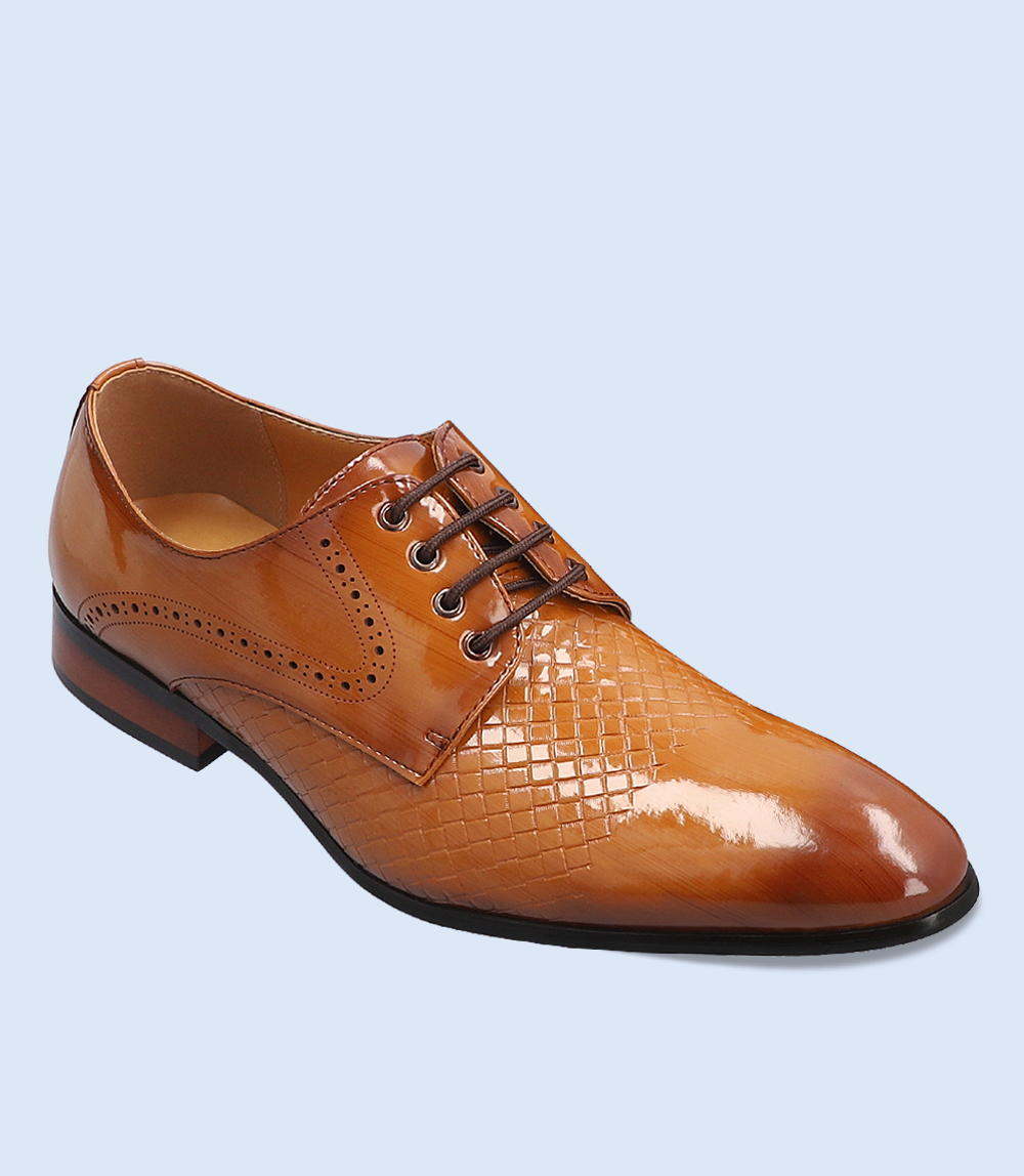 BM4149-TAN-Men Formal Lace Up's