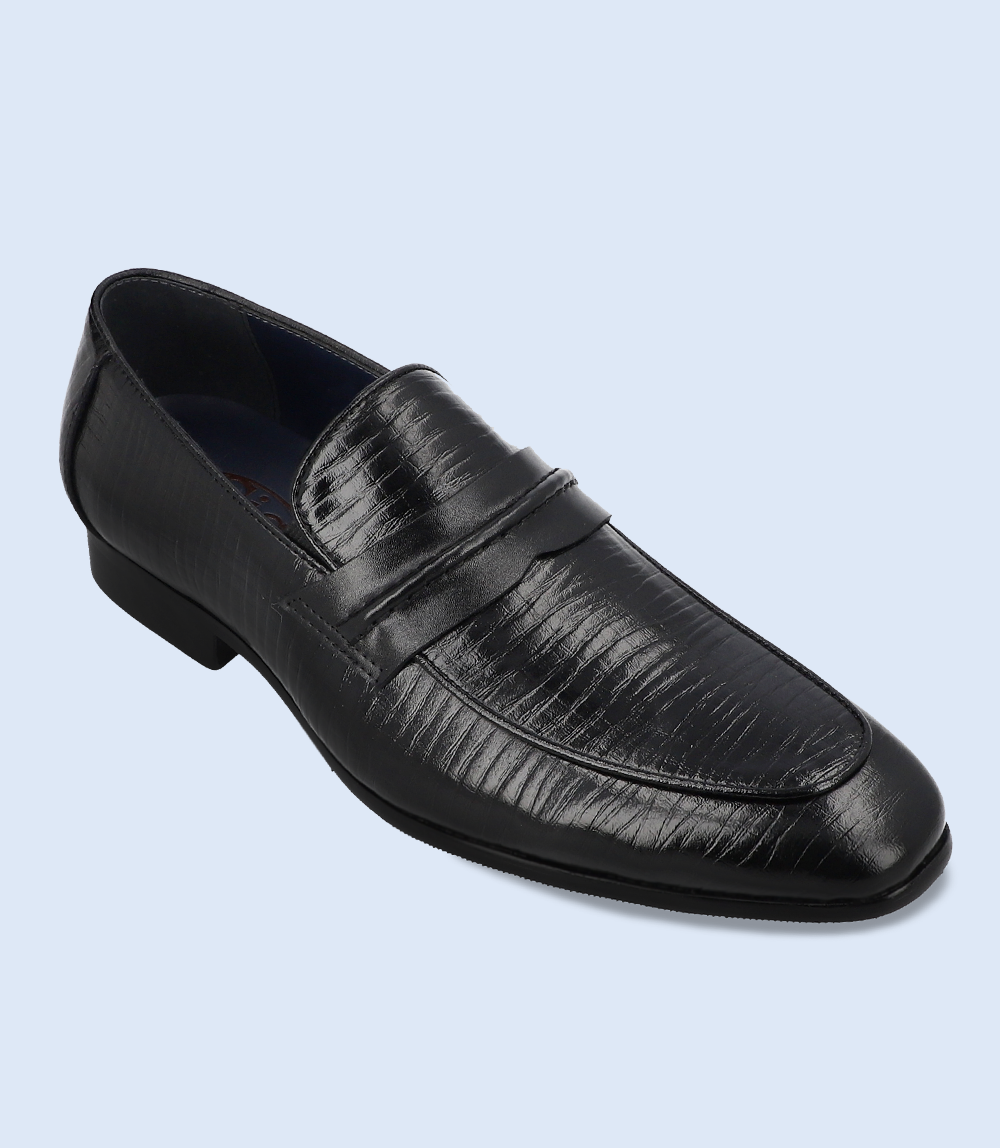 BM4159-BLACK-Men Formal Slip-on's