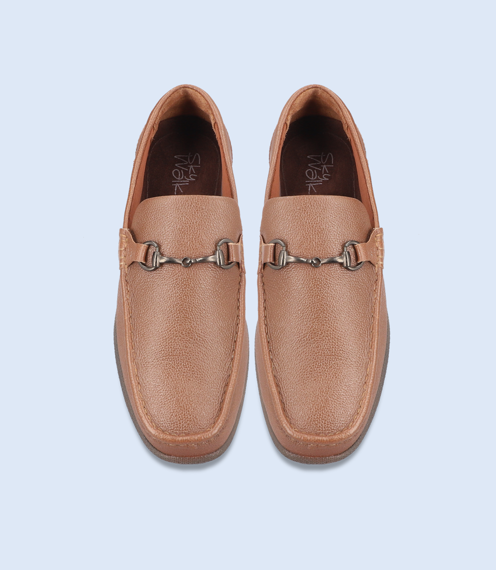 BM4309-TAN-Men Driving Moccasins