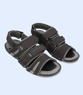 BM4402-BLACK-GREY-Men Sandal