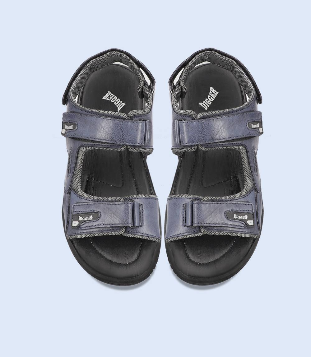 BM4406-NAVY-Men Sandal