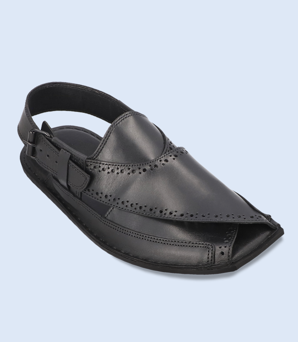 BM4546-BLACK-Men Peshawari's