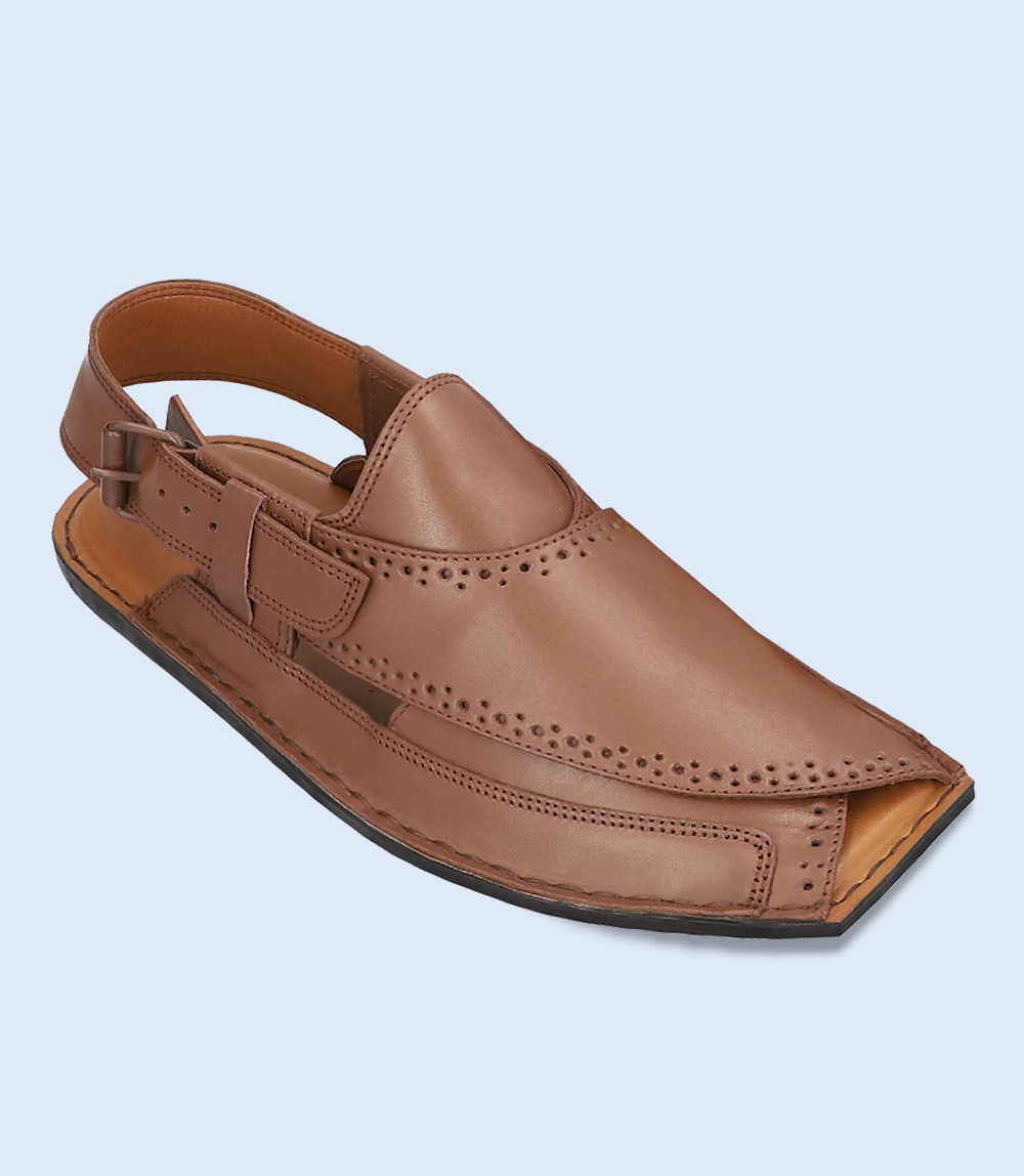 BM4546-TAN-Men Peshawari's