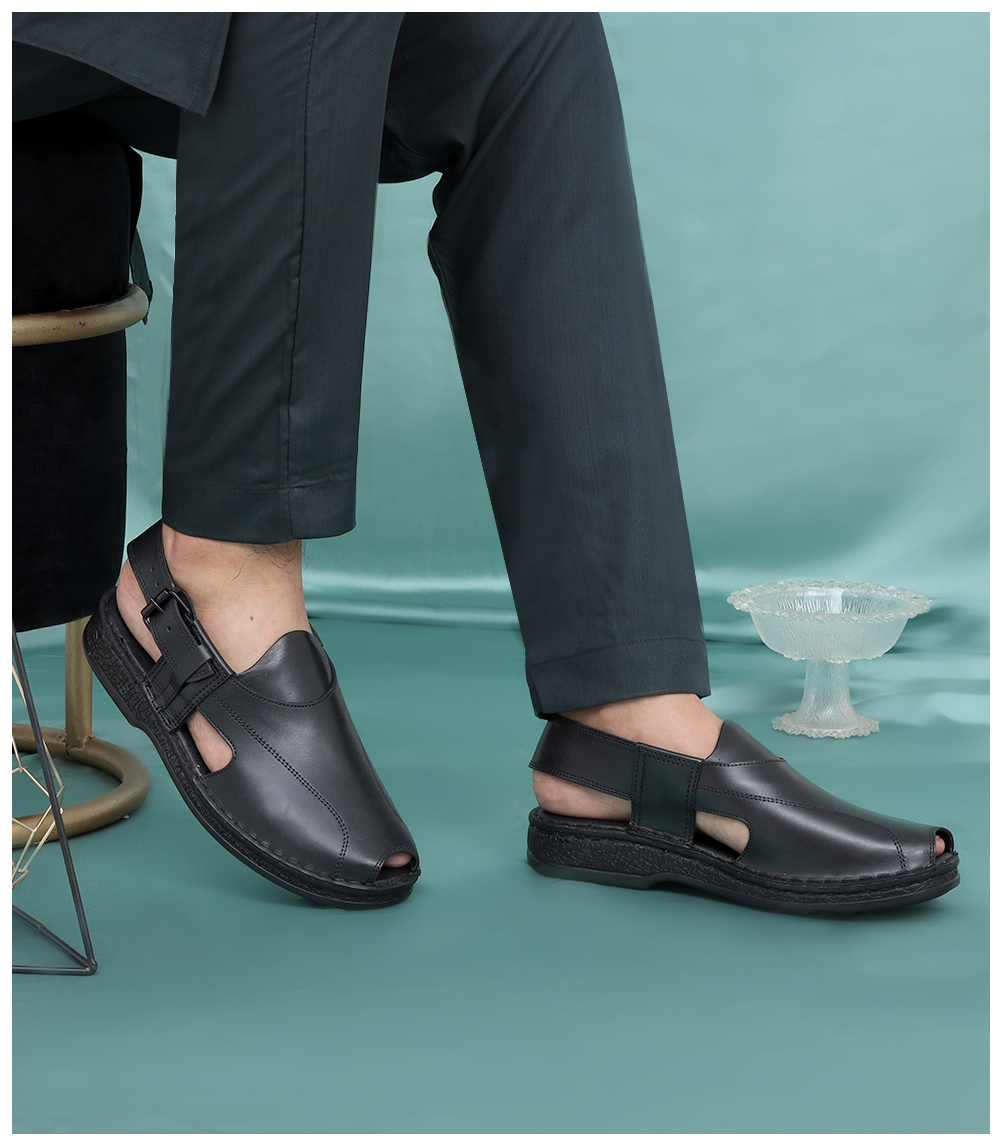 BM4548-BLACK-Men Peshawari's