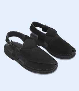 BM4549-BLACK-Men Peshawari's