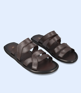 BM4555-CHOCO-Men Slipper