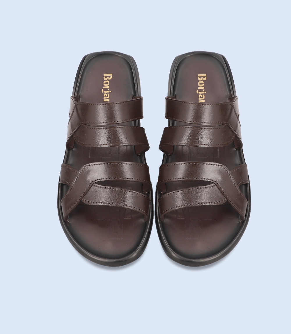 BM4555-CHOCO-Men Slipper