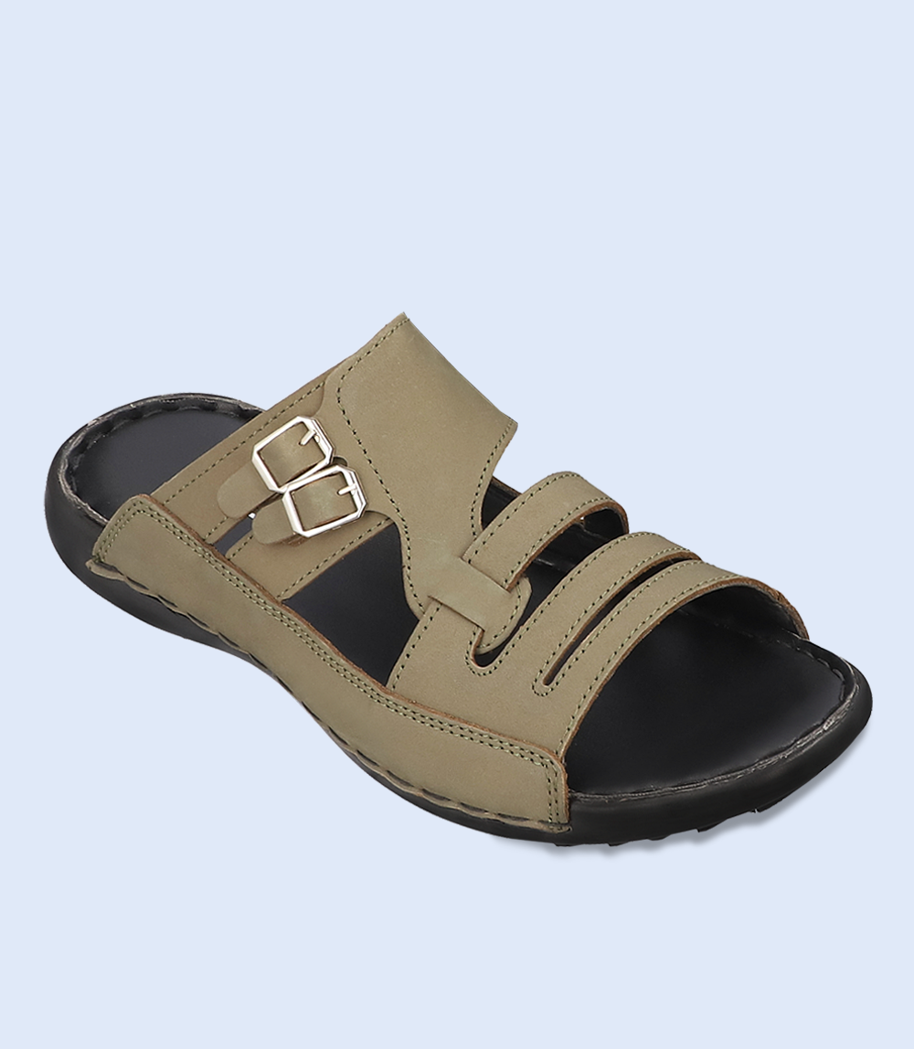 BM4695-OLIVE-Men Slipper