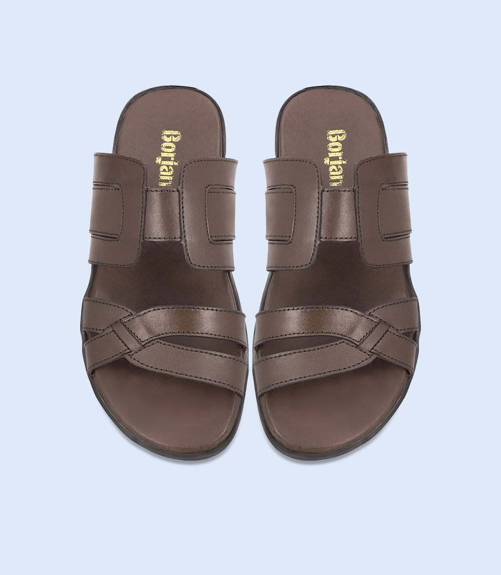 BM4775-CHOCO-Men Slipper