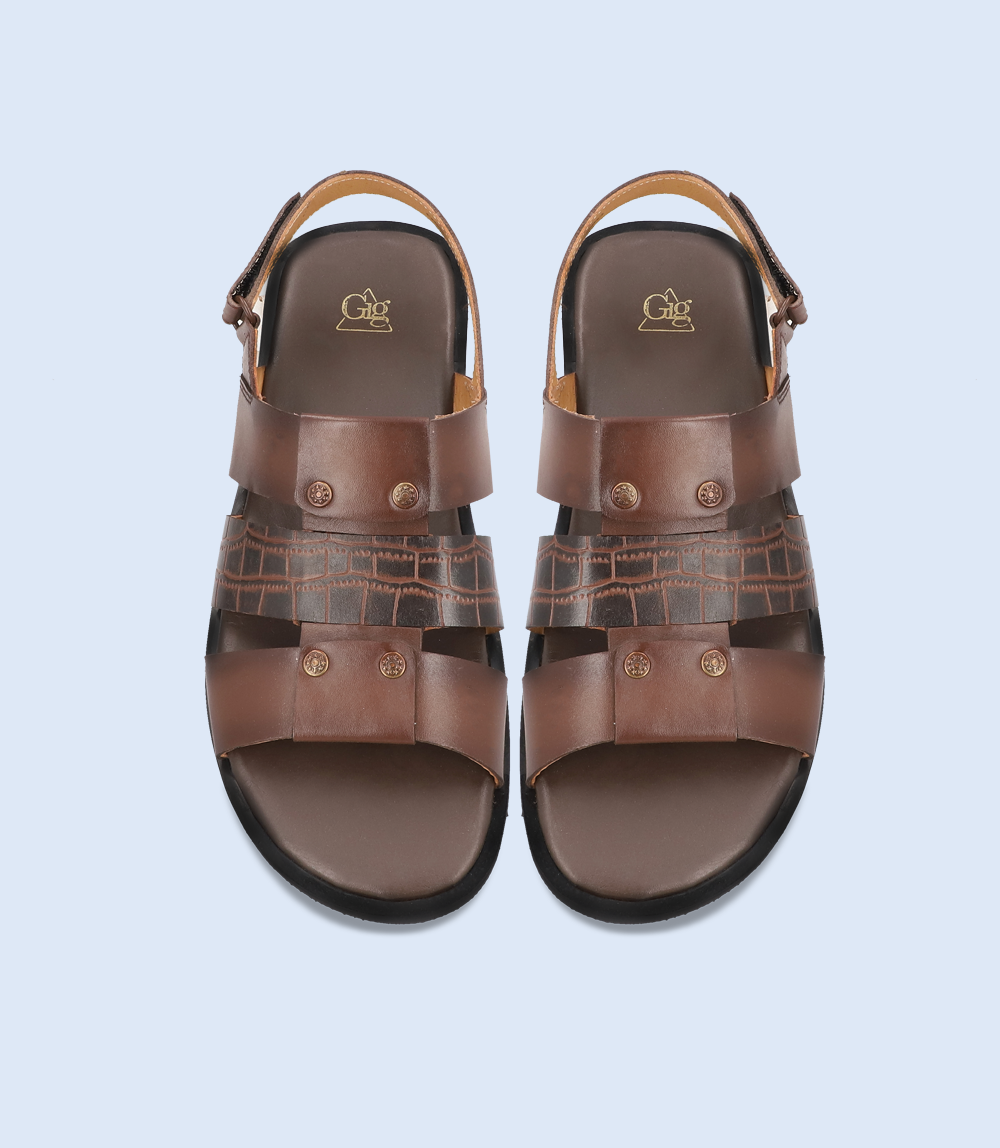 BM4851-DARKBROWN-Men Sandal