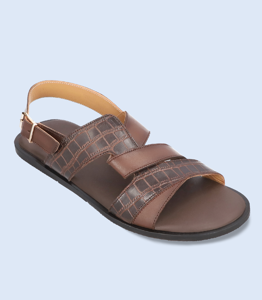 BM4854-DARKBROWN-Men Sandal