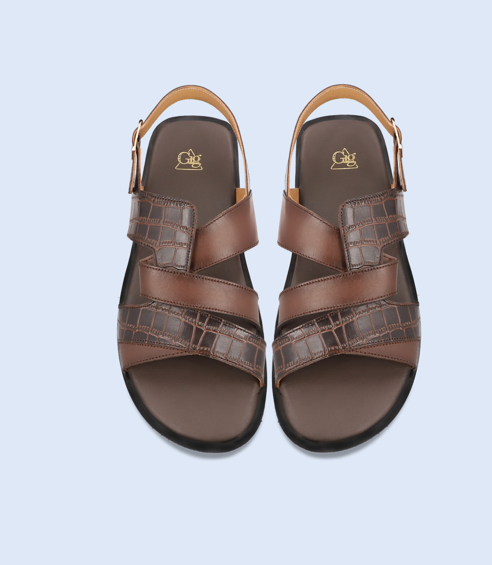 BM4854-DARKBROWN-Men Sandal