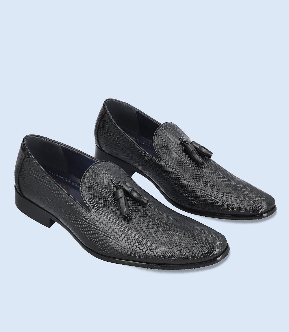 BM5054-BLACK-Men Formal Slip-on's