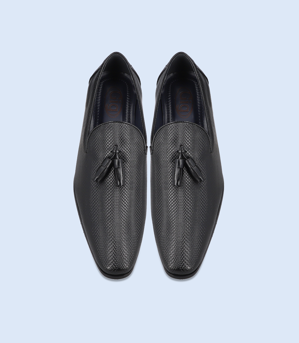 BM5054-BLACK-Men Formal Slip-on's