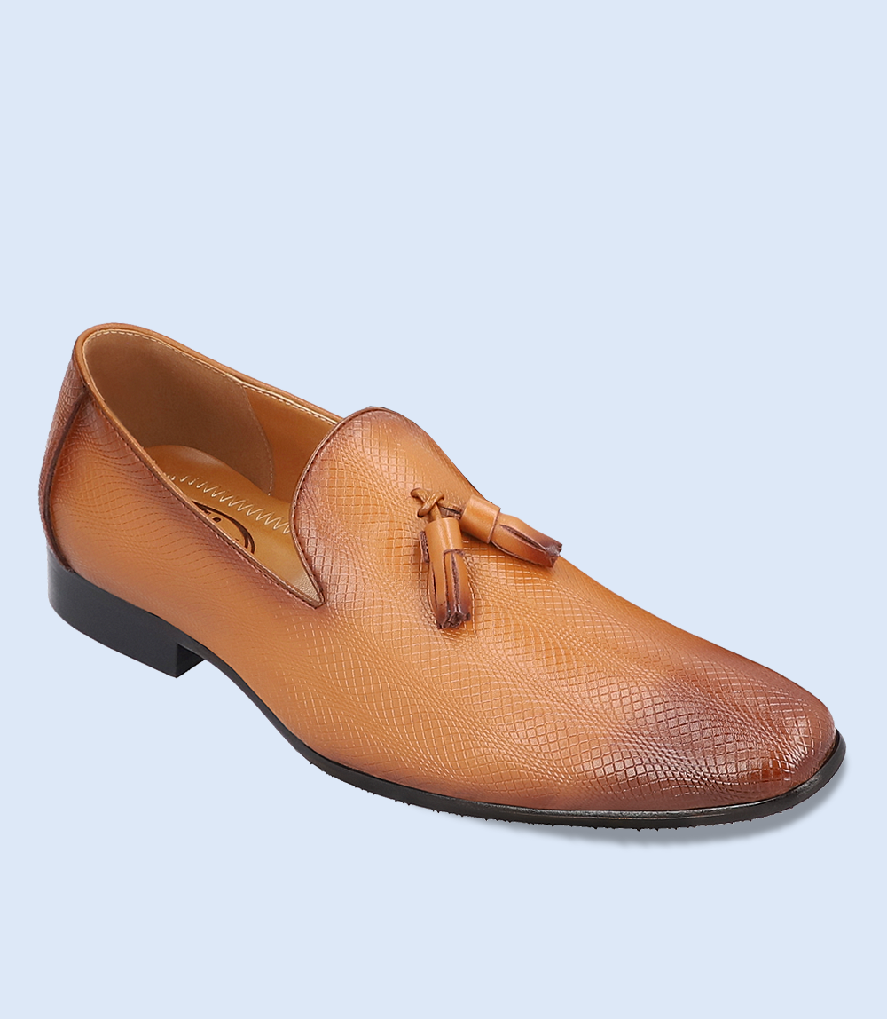 BM5054-TAN-Men Formal Slip-on's