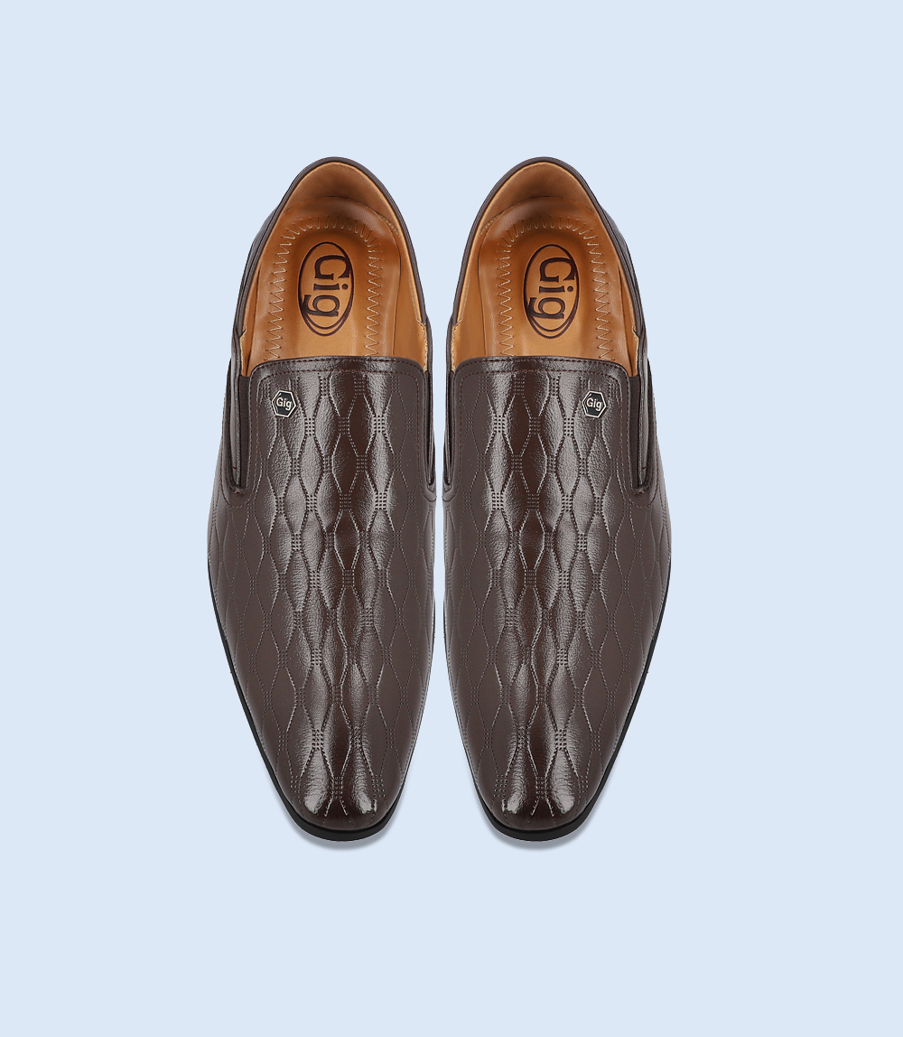 BM5056-CHOCO-Men Formal Slip-on's