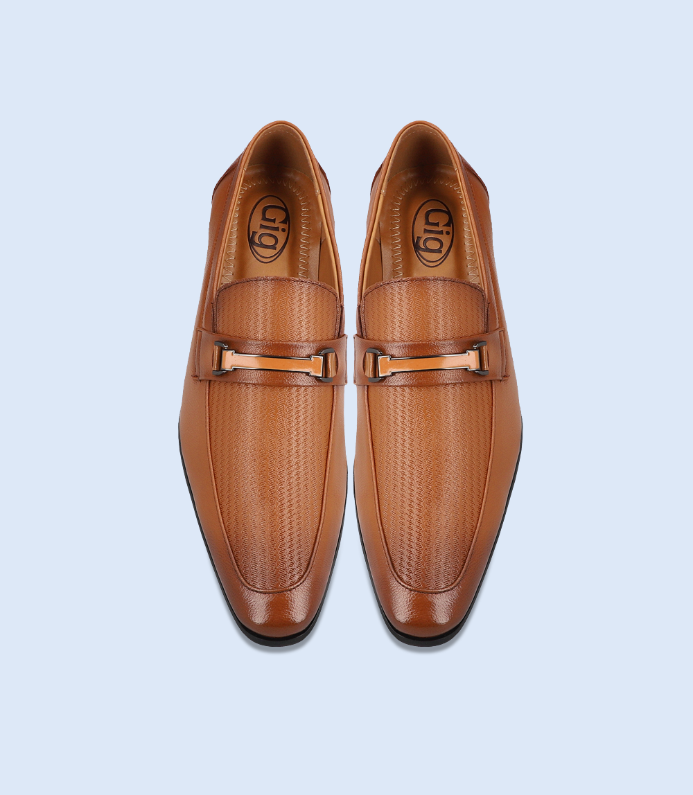 BM5057-TAN-Men Formal Slip-on's