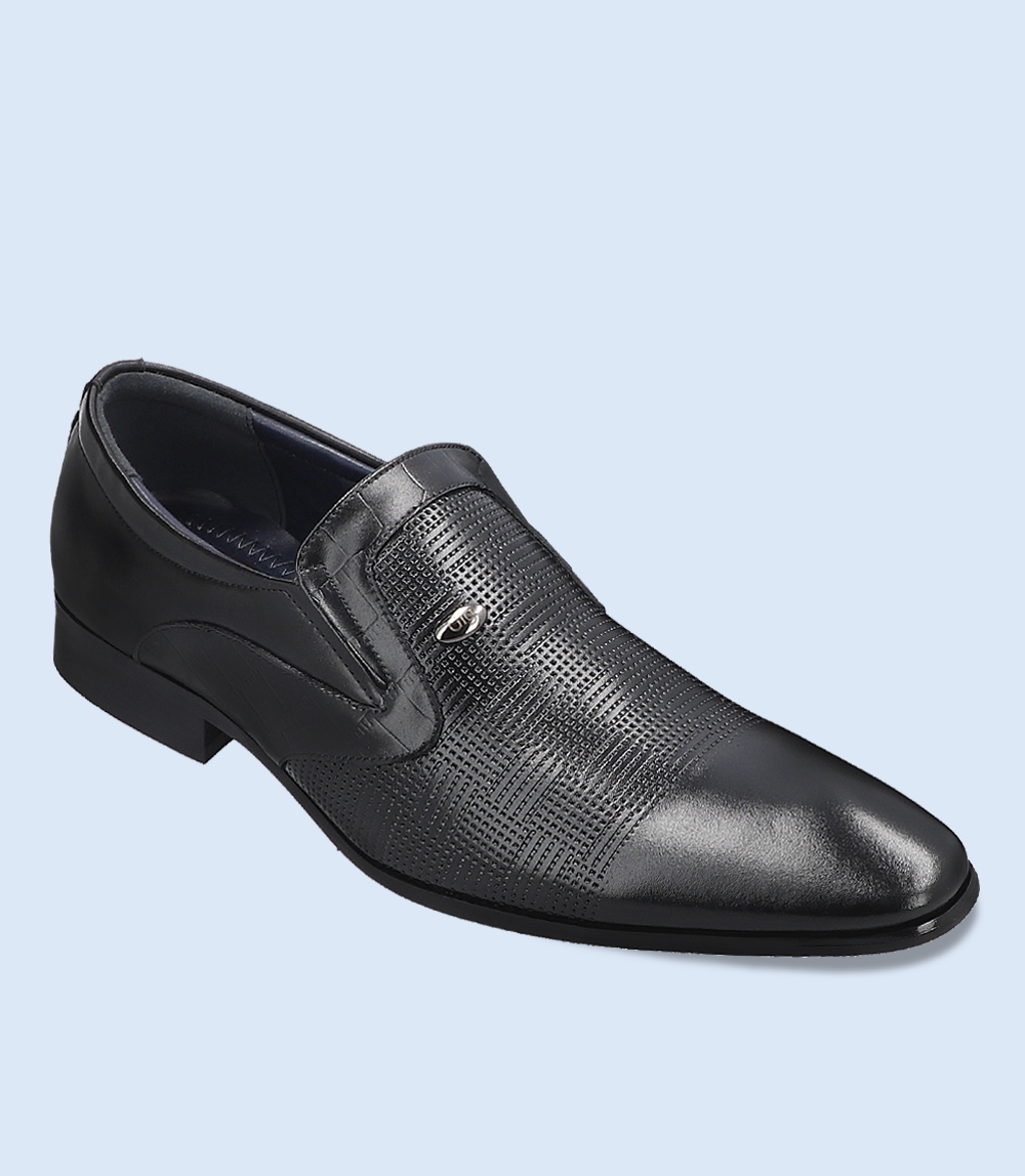 BM5112-BLACK-Men Formal Slip-on's