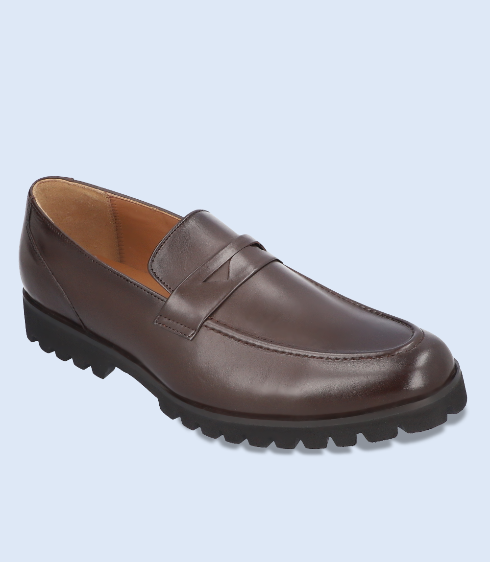 BM5160-DARKBROWN-Men Formal Slip-on's