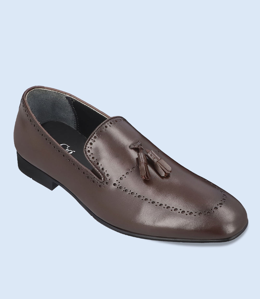 BM5187-ESPRESSO-Men Formal Slip-on's