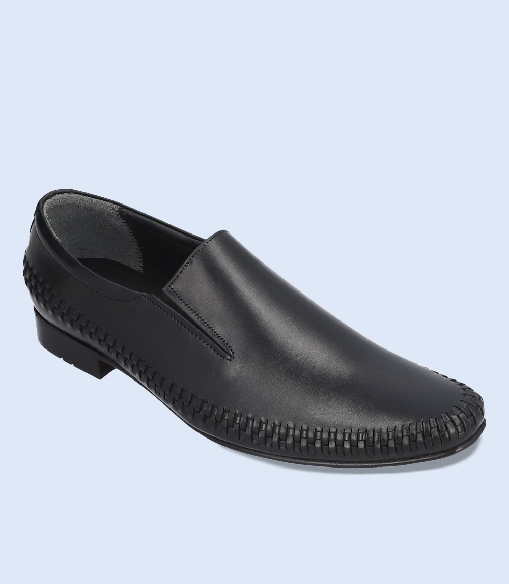 BM5192-BLACK-Men Formal Slip-on's