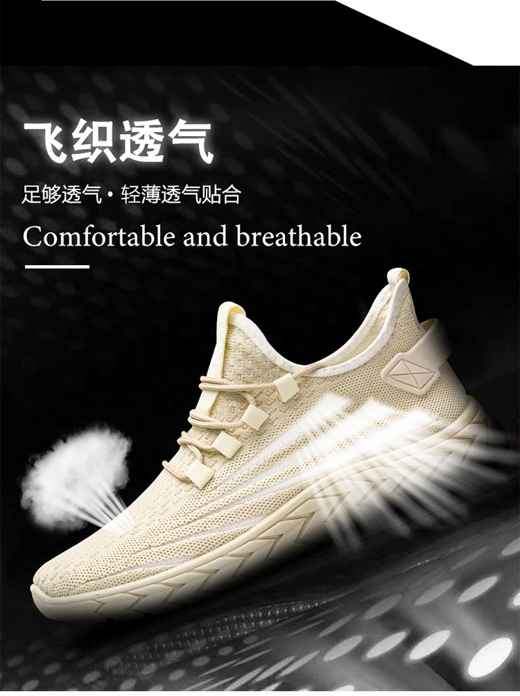 breathable and comfortable men's shoes