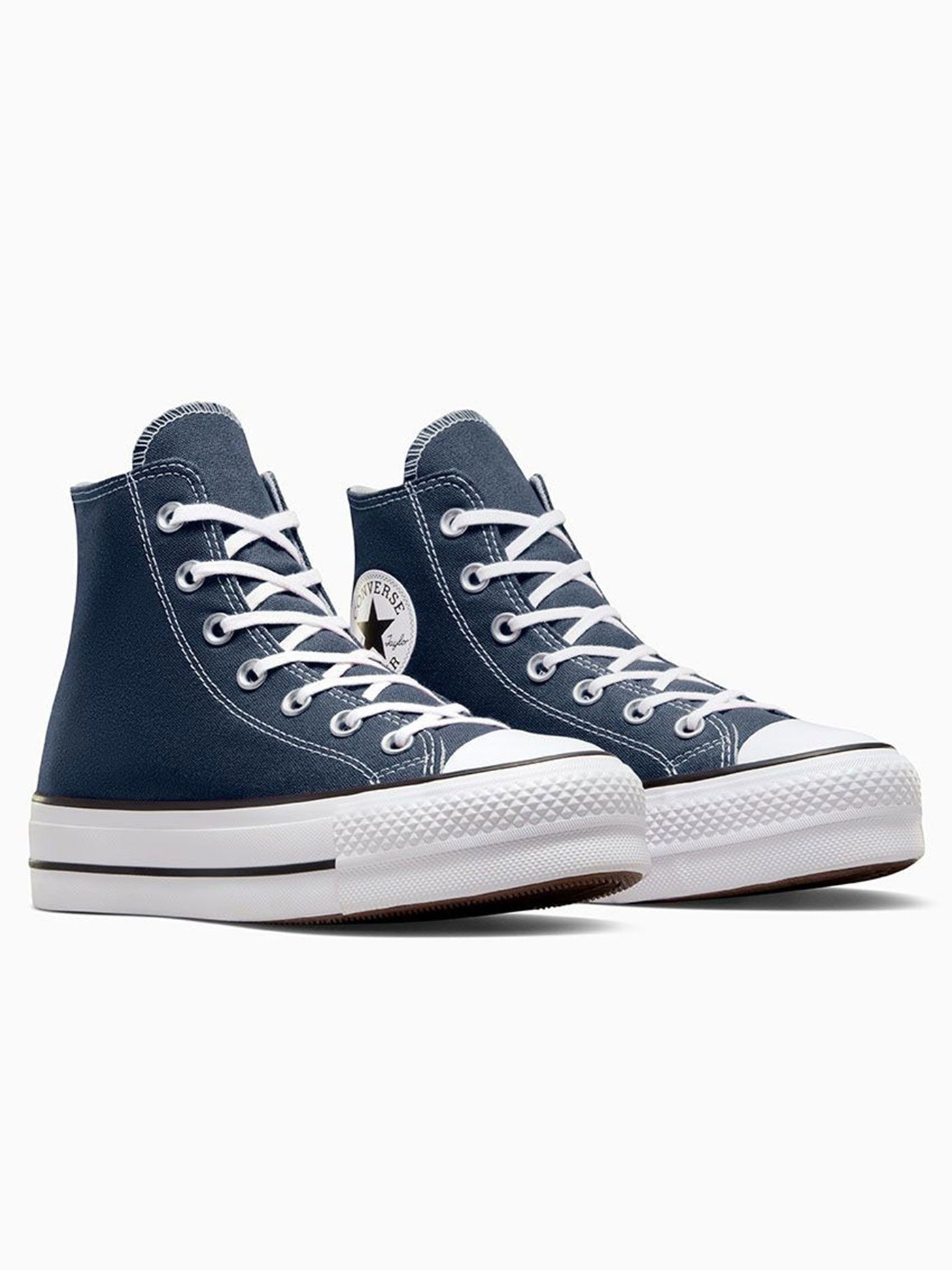 Chuck Taylor All Star Lift Platform Hi Navy/White/Black Shoes