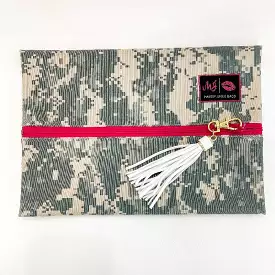 Combat Camo Medium Makeup Junkie Bag