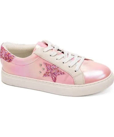 Corkys Footwear Women's Supernova Star Sneakers In Pink Metallic