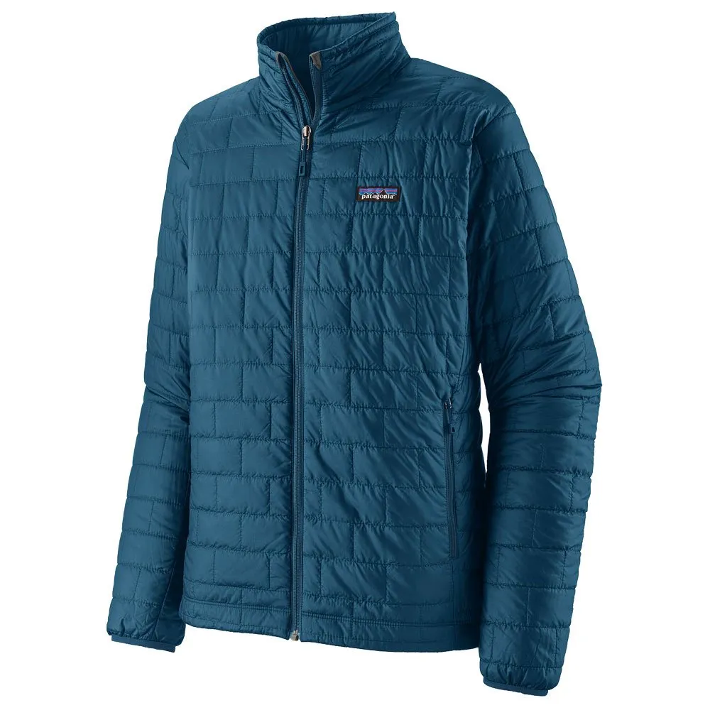 Down jackets Patagonia ---Nano Puff Jkt M's Lagom Blue