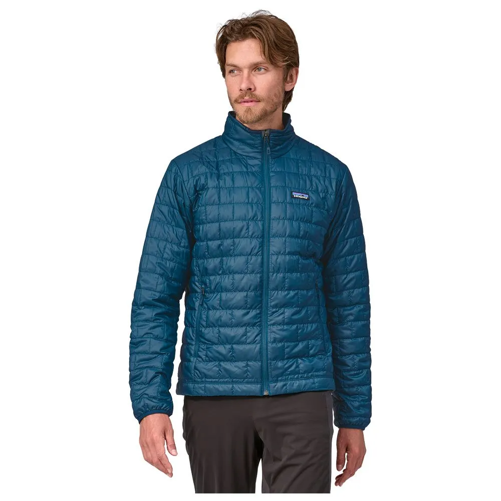 Down jackets Patagonia ---Nano Puff Jkt M's Lagom Blue