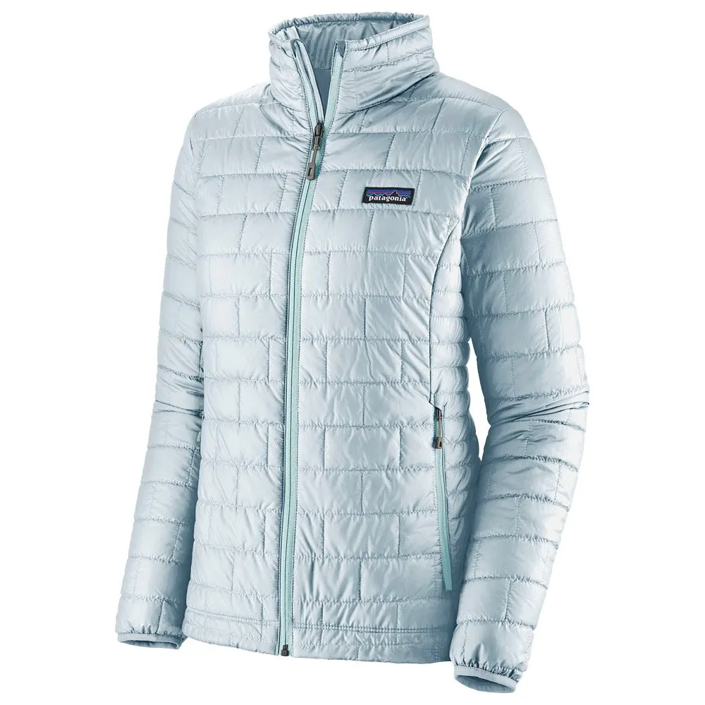 Down jackets Patagonia ---Nano Puff Jkt W's Chilled Blue