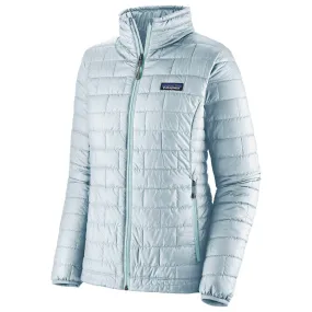 Down jackets Patagonia ---Nano Puff Jkt W's Chilled Blue