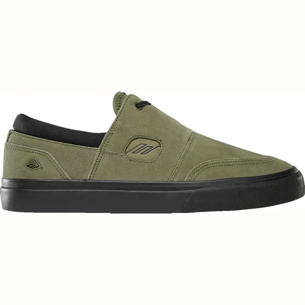 Emerica Footwear Servold Olive Black Skate Shoes