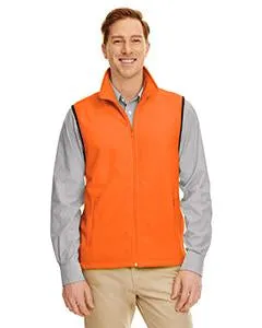 Harriton Fleece Vest M985 Safety Orange