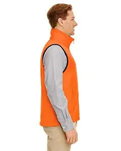 Harriton Fleece Vest M985 Safety Orange