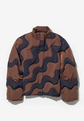 Hokusai Jacket - brown