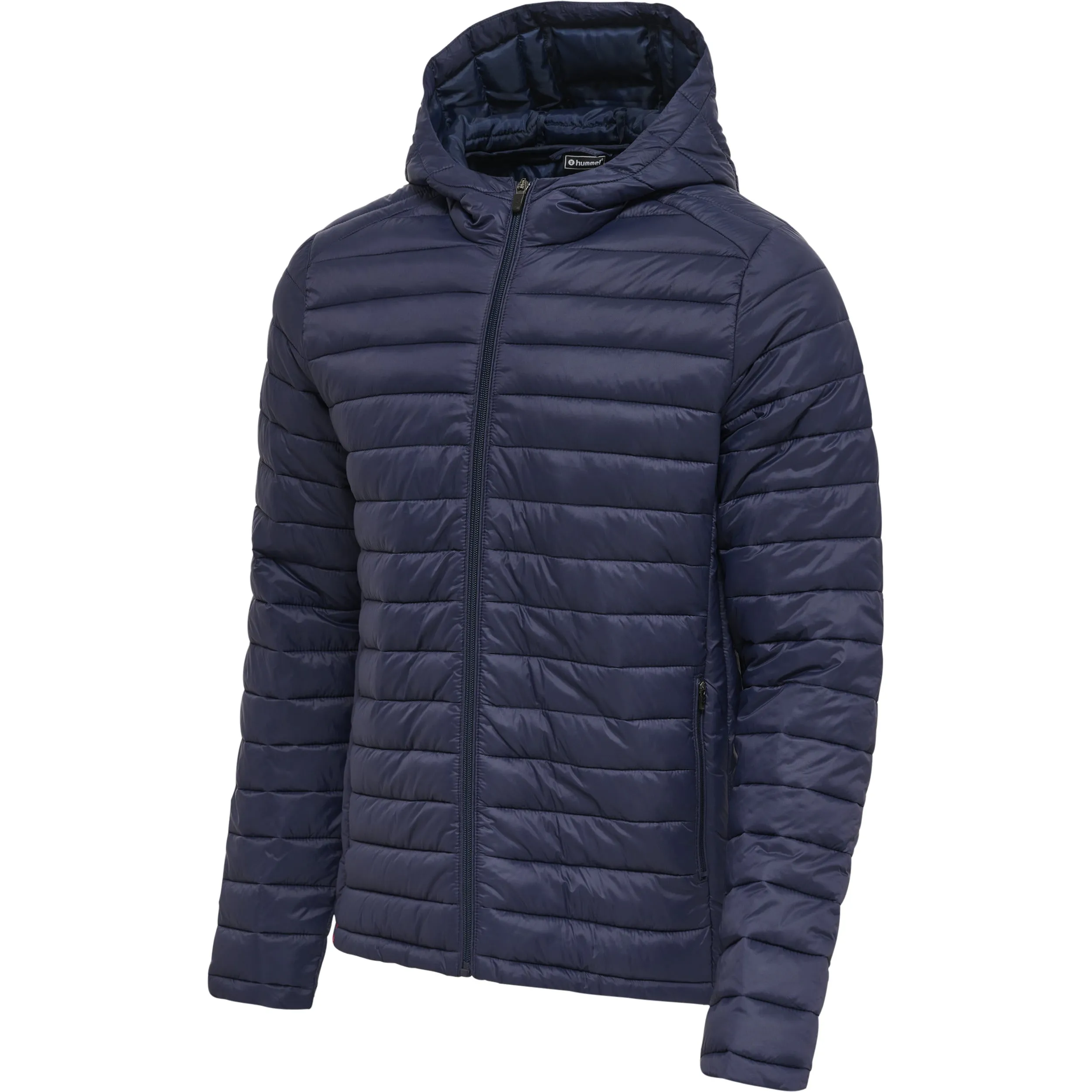 Hummel Men's Red Quilted Hood Jacket