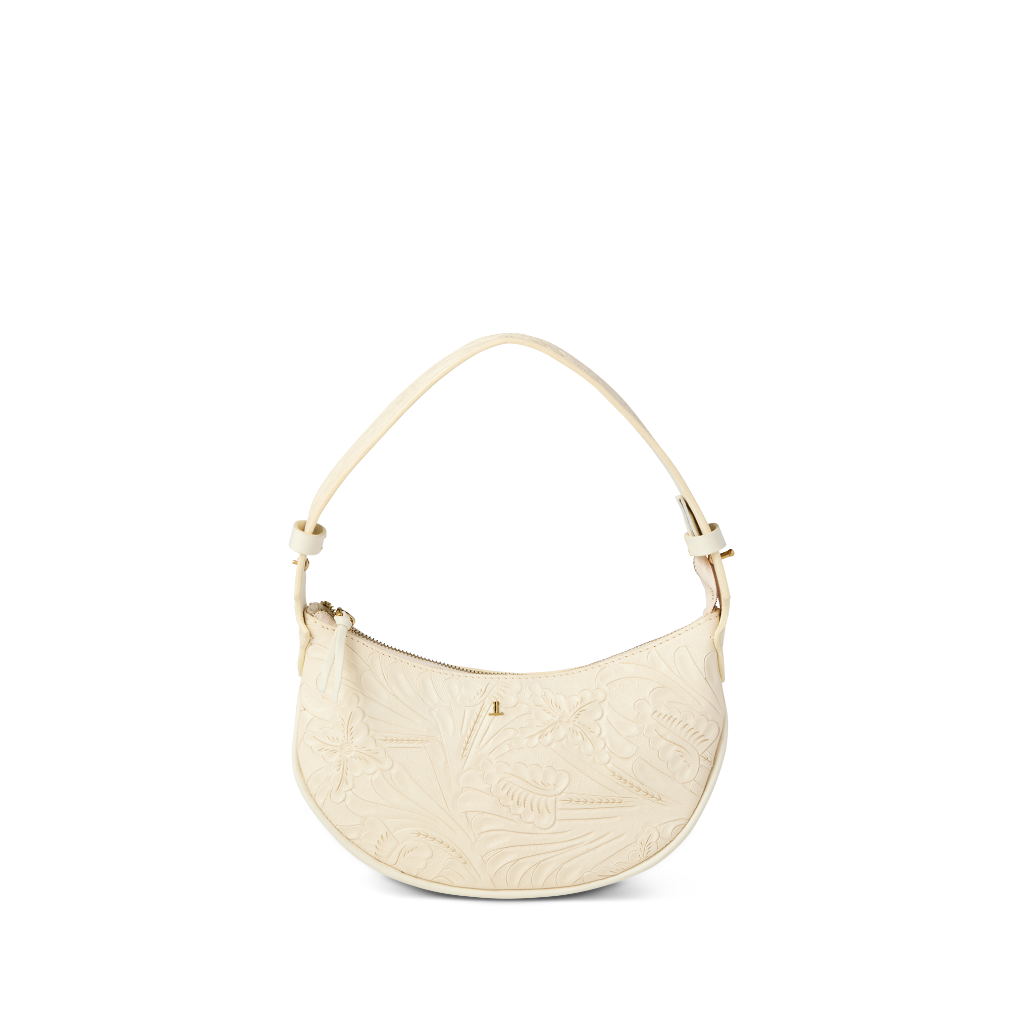 Intagliare Saddle Bag :: Glitz Cream