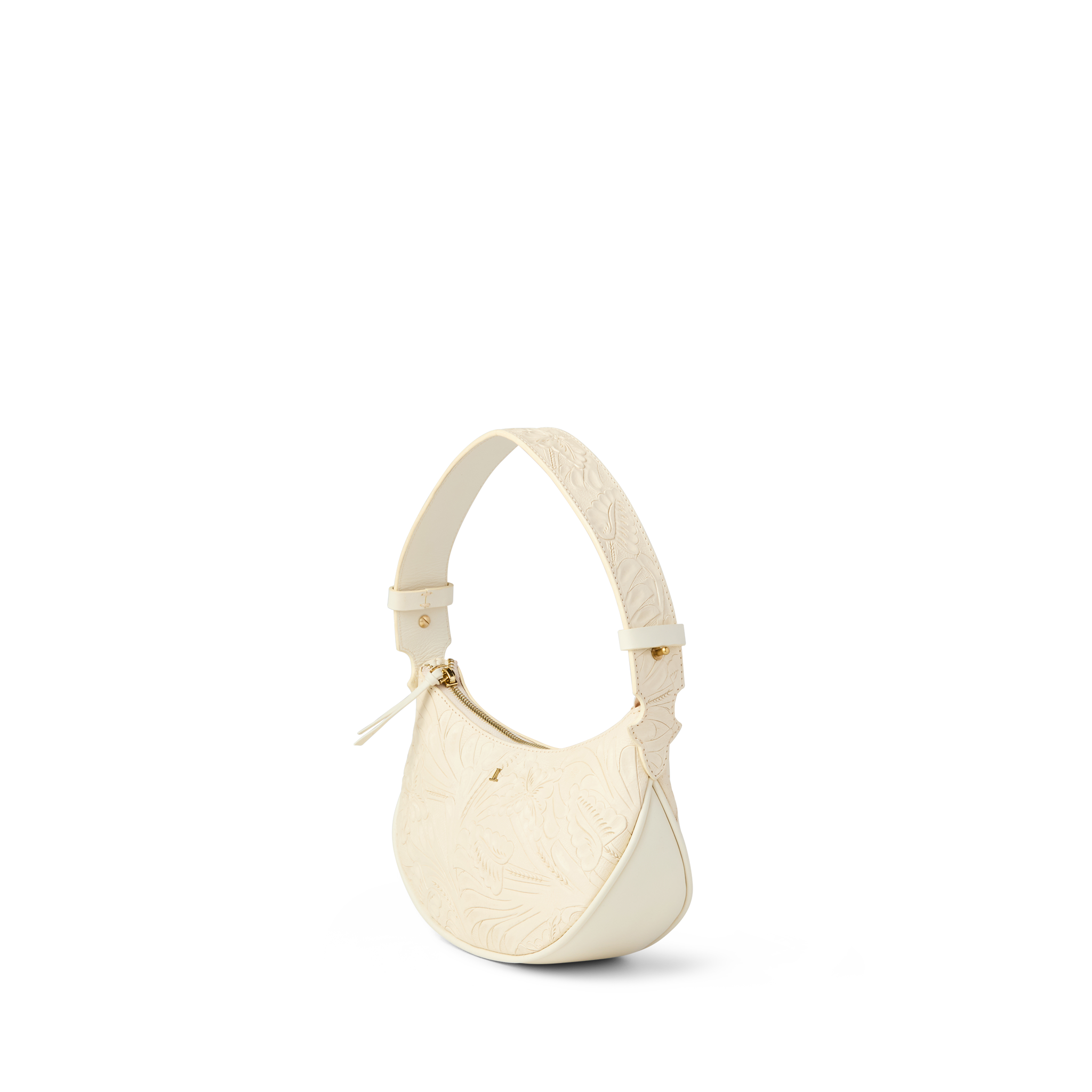 Intagliare Saddle Bag :: Glitz Cream