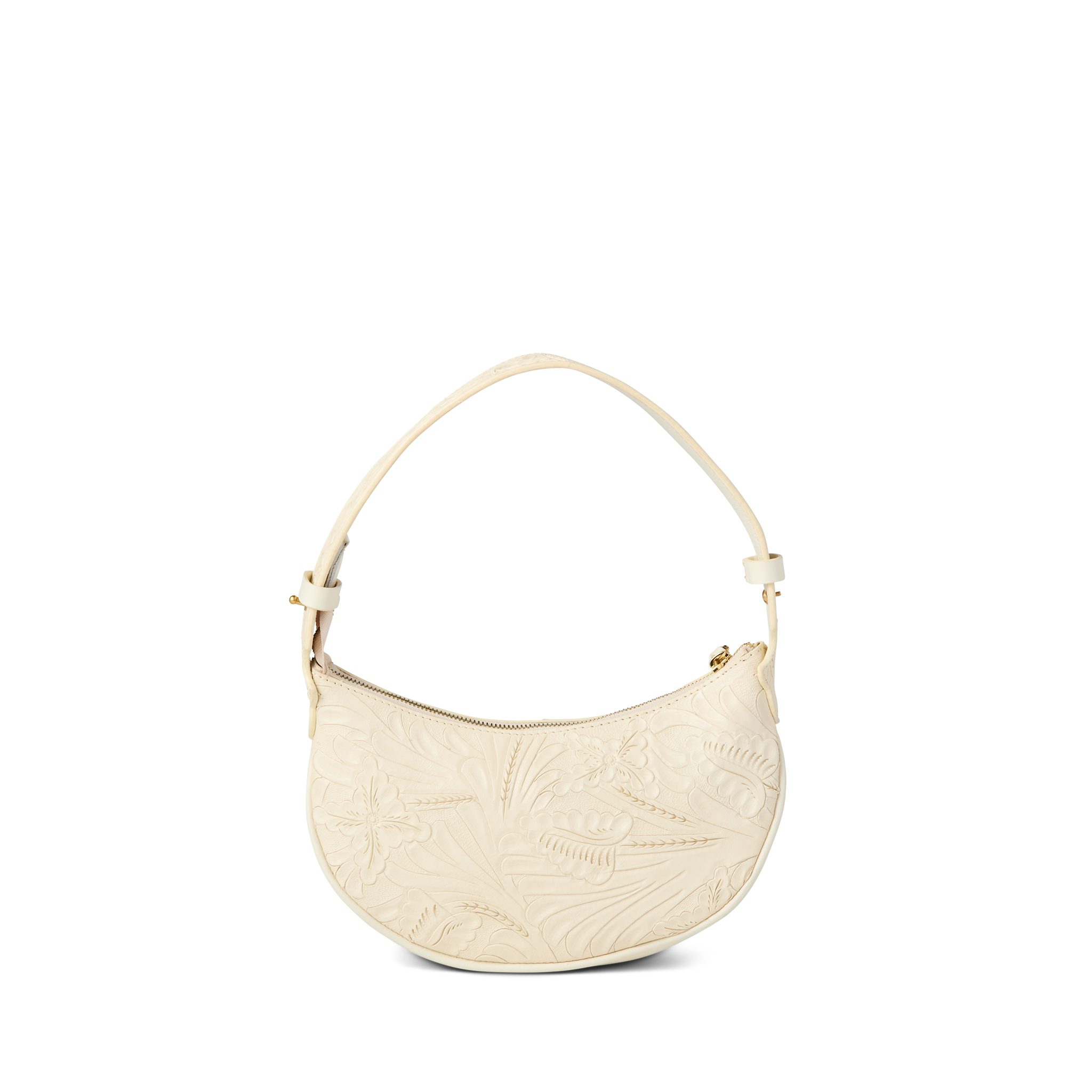 Intagliare Saddle Bag :: Glitz Cream